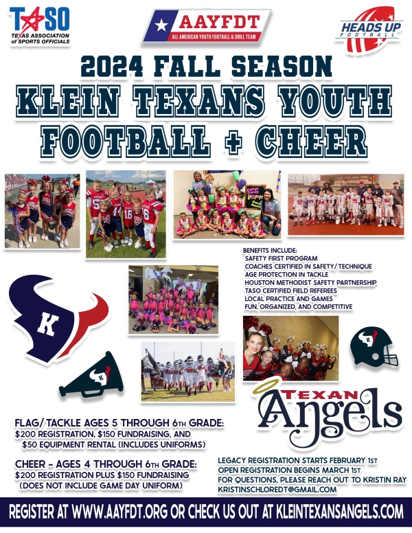 Klein Texans Angels Drill Team